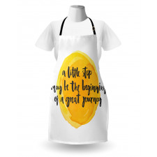 Positive Saying Design Apron