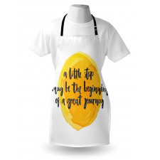 Positive Saying Design Apron