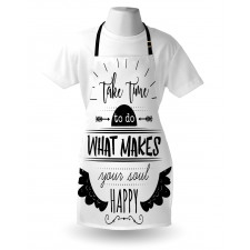 Do What Makes You Happy Apron