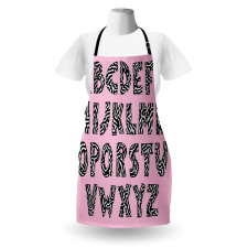 Funky Letters Trippy Apron