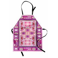 Traditional Afghan Motif Apron