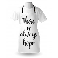 Hand Lettering Slogan Apron