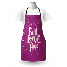 Hope Themed Message Design Apron