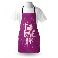 Hope Themed Message Design Apron