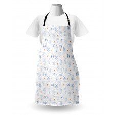 Classic Clogs Bicycles Apron