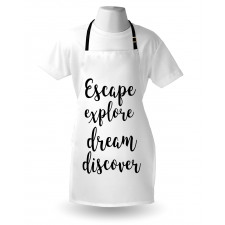 Brush Calligraphy Dream Apron