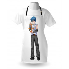 Zodiac Libra Boy Apron