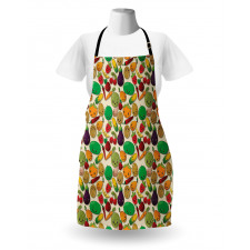 Vegetable Fruit Kawaii Apron