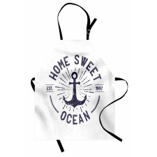 Home Ocean Words Apron