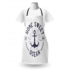 Home Ocean Words Apron