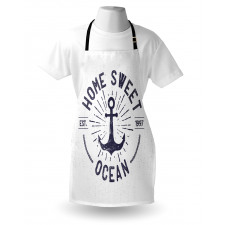 Home Ocean Words Apron