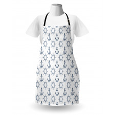 Retro Maritime Design Apron