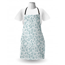 Peppermint Foliage Dot Apron