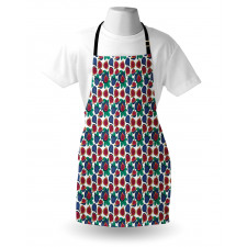 Ripe Juicy Fruit Pattern Apron