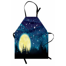 Moon over Forest Apron