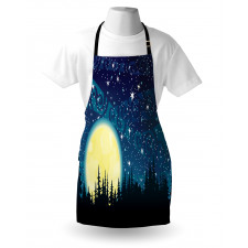 Moon over Forest Apron