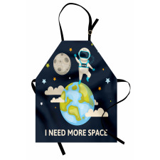 Spaceman Planet Earth Apron