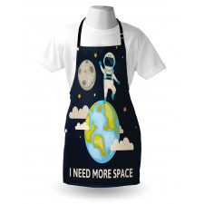 Spaceman Planet Earth Apron