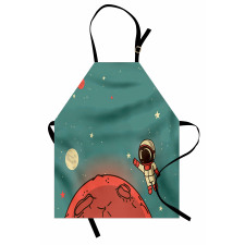 Doodle Cosmonaut Apron