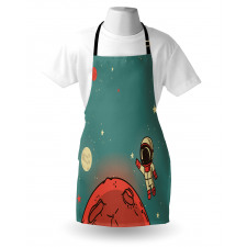 Doodle Cosmonaut Apron