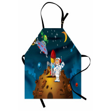 Human Alien Friends Apron