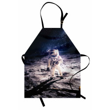 Astronaut on the Moon Apron