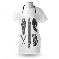 Baseball Bat Skateboard Apron