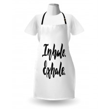 Brush Ink Words Apron