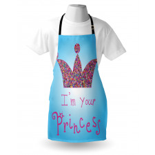 Mosaic Crown Tiara Apron