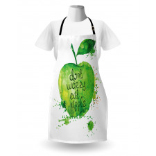 Dont Worry Eat Apple Apron