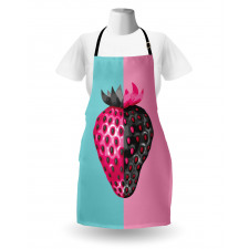Abstract Strawberry Motif Apron