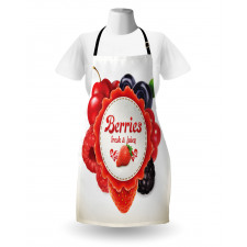 Colorful Berry Pattern Apron