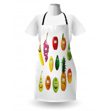 Banana Grape Pear Avocado Apron