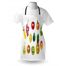 Banana Grape Pear Avocado Apron