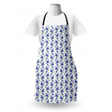 Cornflower Shabby Art Apron