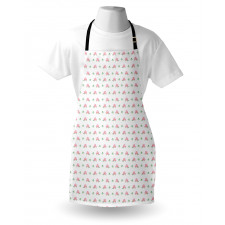 Pastel Plumeria Apron