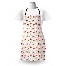 Pastel Meadow Rural Apron