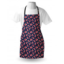 Vibrant Tropical Blooms Apron