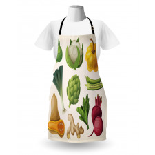 Exotic Fresh Food Apron