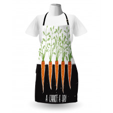 Growing Carrots Apron