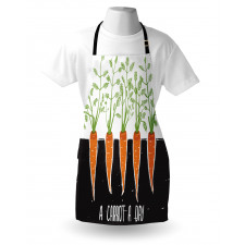 Growing Carrots Apron