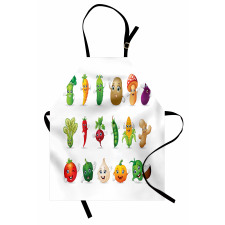 Smiley Faces Farm Apron