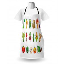 Smiley Faces Farm Apron