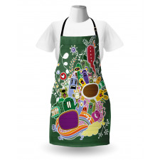 Monsters and Animals Apron