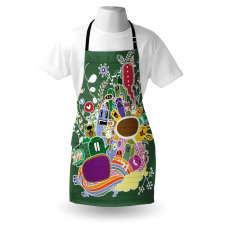 Monsters and Animals Apron