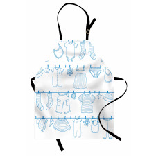 Drying Baby Clothes Apron