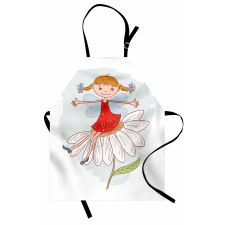 Ginger Haired Girl Apron