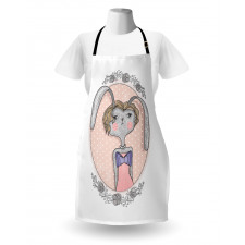 Bunny Portrait Apron