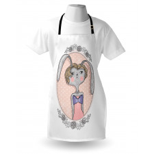 Bunny Portrait Apron