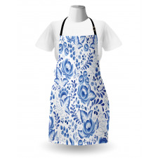 Porcelain Pattern Apron